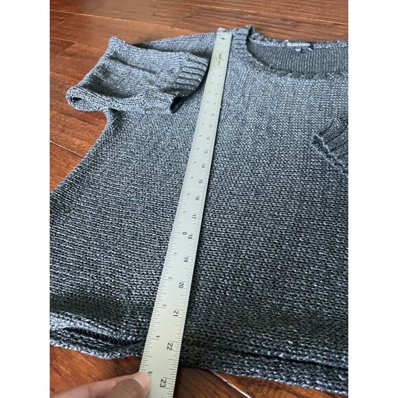Eileen Fisher Women’s Italian yarn Grey Sweater sz XL - Picture 5 of 6